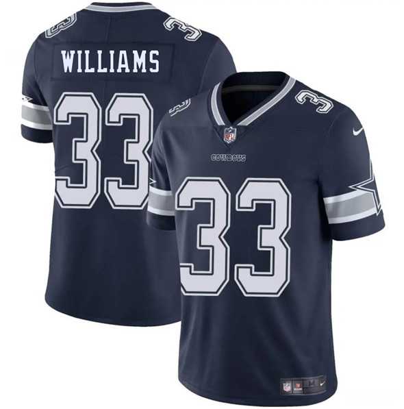 Men & Women & Youth Dallas Cowboys #33 Javonte Williams Navy 2025 Vapor Untouchable Limited Stitched Jersey->dallas cowboys->NFL Jersey